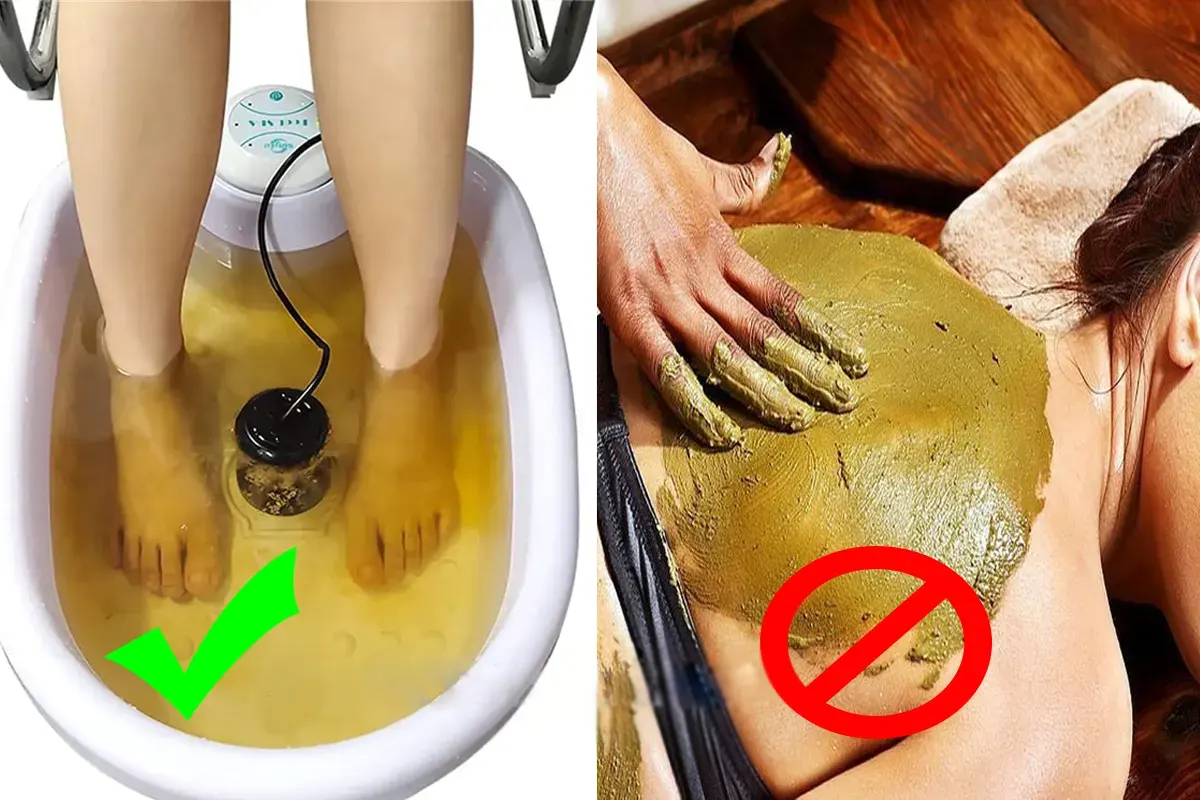 سم زدایی از کف پا 